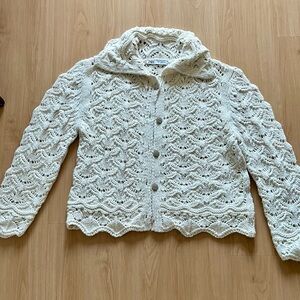 Zara button down cardigan. Size Large